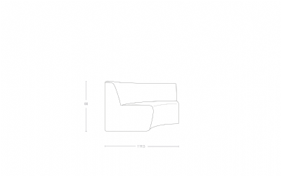 Dimensoes do produto sofa ricci